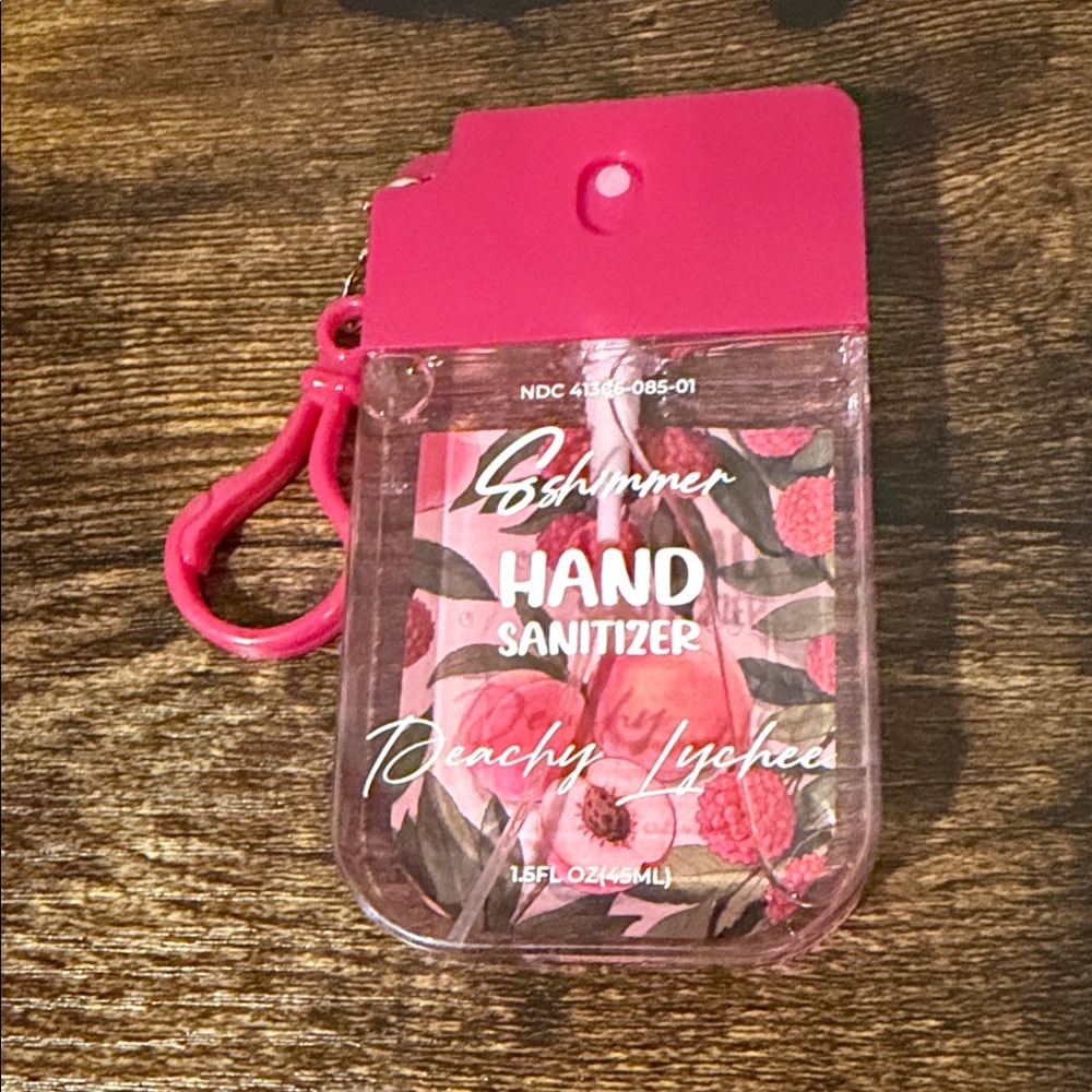 Pink Hand Sanitizer - Peachy Lychee
